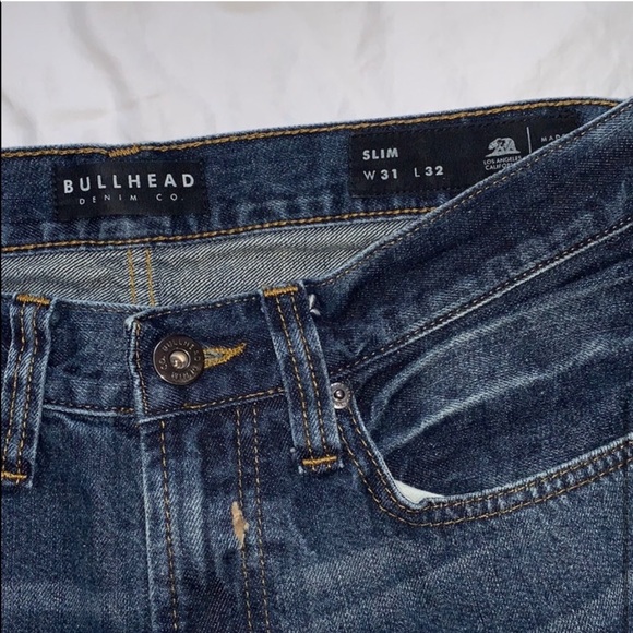 Mens Slim Straight Pacsun Jeans - Picture 3 of 3